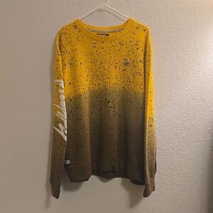 Trukfit Crekneck Sweatshirt - Yellow/Brown - XL